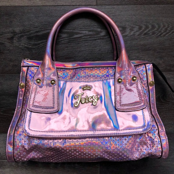 Juicy Couture Bags Juicy Couture Holographic Metallic Purse Poshmark